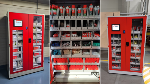 Nowoczesny warsztat pod pełną kontrolą. Automaty vendingowe przejmują zarządzanie materiałami